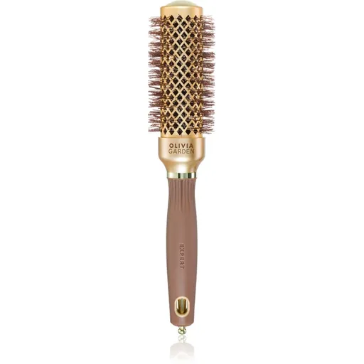 Olivia Garden Expert Shine Wavy kulatý kartáč na vlasy 35 mm 1 ks