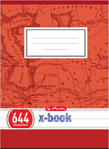 Školní sešit 644 bezdřevý