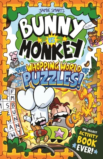Bunny vs Monkey: The Whopping World of Puzzles (a Phoenix Comic Book, from the multi-million-selling creative genius Jamie Smart) - Jamie Smart