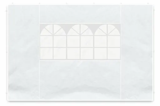 Garthen 564 Sada 2 bočních stěn pro zahradní stan - bílá