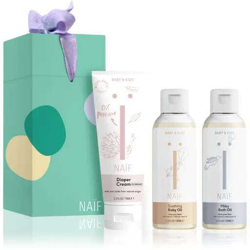 Naif Baby & Kids Newborn Essentials Set dárková sada pro děti od narození