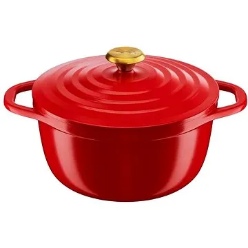 Tefal Kastrol s poklicí 24 cm Air E2544655 červený (E2544655)