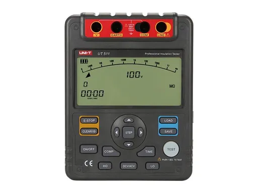 Tester izolačního odporu UNI-T UT511 1kV - rozbaleno / lehce potrhaná původní krabice