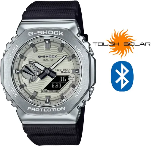 Casio G-SHOCK G-Steel Solar Bluetooth GBM-2100A-8BER (663)