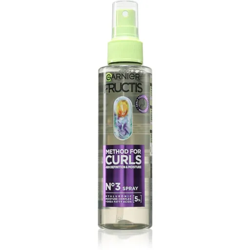 Garnier Fructis Curls Method hydratační sprej na vlasy pro vlnité a kudrnaté vlasy 150 ml