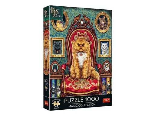 Puzzle TREFL Magic Collection Šílené kočky 1000 dílků