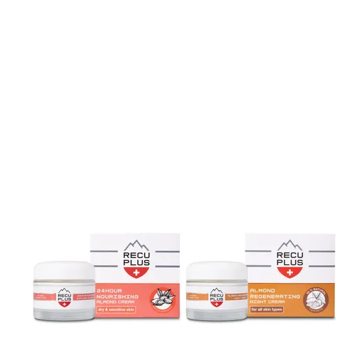 RECUPLUS denní a noční mandlový krém
