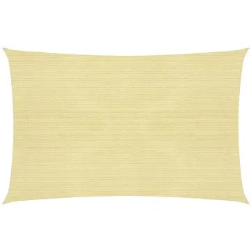 SHUMEE Plachta stínící, béžová 3,5 x 5m (311132)