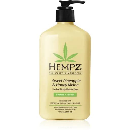 HEMPZ Sweet Pineapple Honey Melon hydratační tělové mléko 500 ml