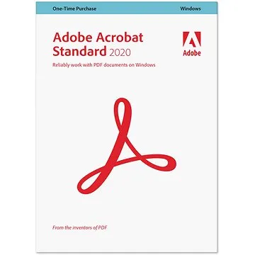 Adobe Acrobat Standard, Win, CZ (BOX) (65310928)
