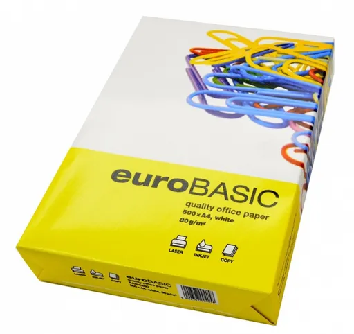 Papír xerografický Eurobasic A4/80g 500 listů