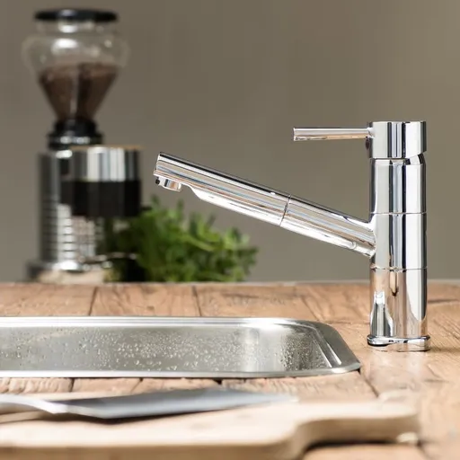 Eisl Dřezová stojánková baterie s výsuvnou sprškou UNICORN, chrom 33770UNICORN