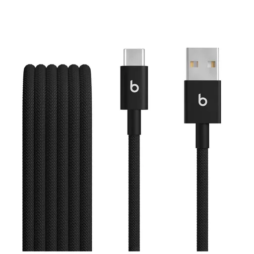 Beats USB-A / USB-C Woven Cable (1.5m)-Black (2ks)