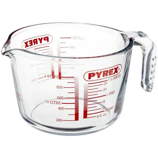 Pyrex Skleněná odměrka 1 l, 16 x 11 cm, 1000 ml