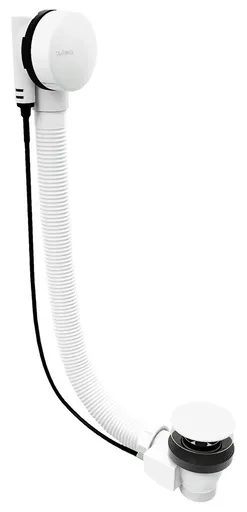 Vanová souprava, bovden, délka 1200mm, zátka 72mm, bílá