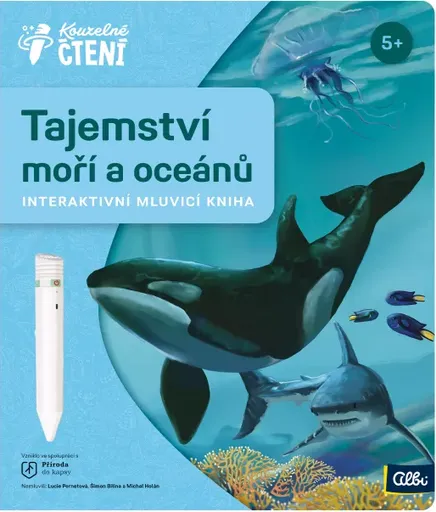 Kniha Tajemství moří a oceánů - Kouzelné čtení Albi