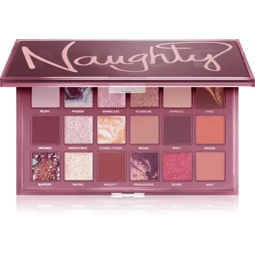 Huda Beauty Naughty Nude Eyeshadow Palette paletka očních stínů 16,8 g