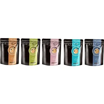 AlzaCafé Single Origin Bundle, zrnková, 250g; 5x (ALZKA423bun)