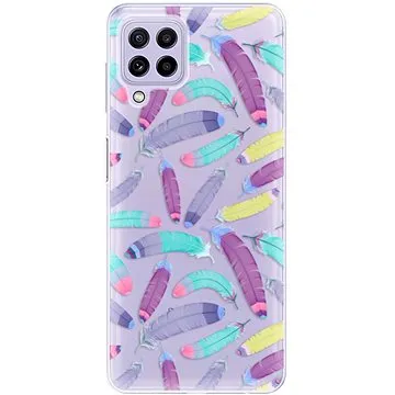 iSaprio Feather Pattern 01 pro Samsung Galaxy A22 (featpatt01-TPU3-GalA22)
