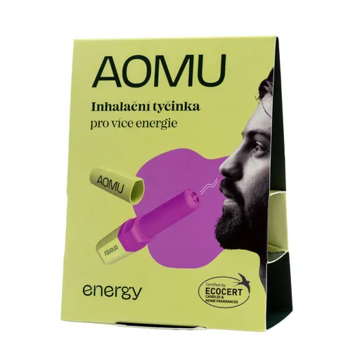 AOMU Inhalační tyčinka s esenciálními oleji Energy 1 ks