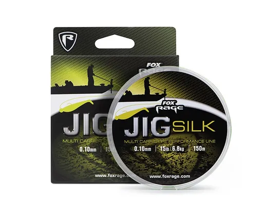 Fox rage splétaná šňůra jig silk 150 m - 0,17 mm 29 lb
