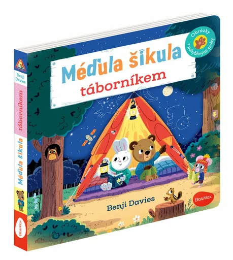 MÉĎULA ŠIKULA TÁBORNÍKEM – Obrázky s pohyblivými prvky - Benji Davies, Ema Potužníková
