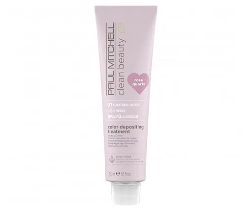 Paul Mitchell Tónovací maska na vlasy Clean Beauty Rose Quartz (Color Depositing Treatment) 150 ml