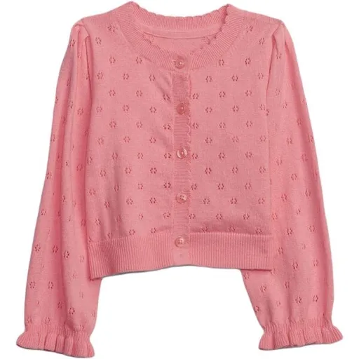 GAP BABY Dětský svetr, růžová, velikost 4Y