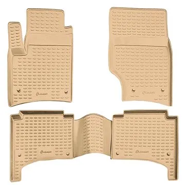 Novline koberce do auta VW Touareg 2002-2010 (béžové) (4610031116357)