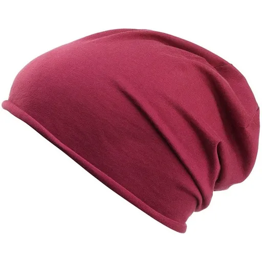 Myrtle Beach (Daiber) Čepice z biobavlny MB7113 - Vínová