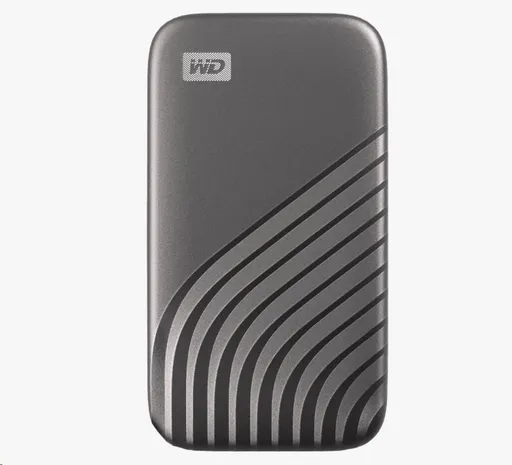 SanDisk WD My Passport SSD externí 500GB, USB-C 3.2, 1050/1000MB/s R/W PC & Mac, space gray