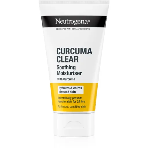 Neutrogena Curcuma Clear zklidňující a hydratační krém 75 ml