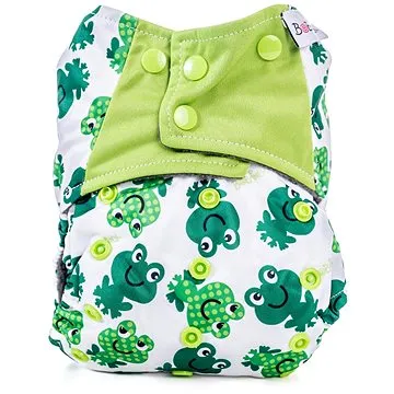 Bobánek Extra savá AIO plenka patentky Veselé žabky (36NP)