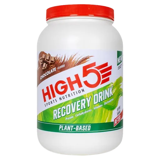 HIGH5 Recovery Drink Plant Based 450g - čokoláda
