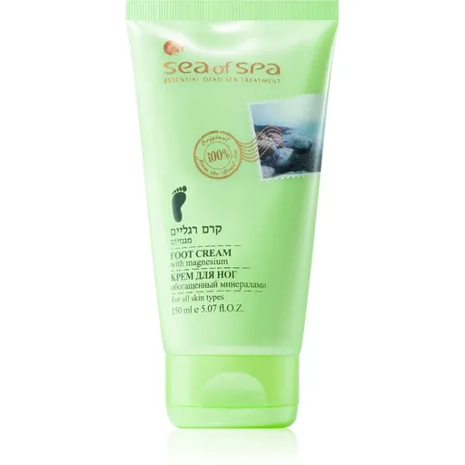 Sea of Spa Essential Dead Sea Treatment krém na nohy s minerály z Mrtvého moře 150 ml