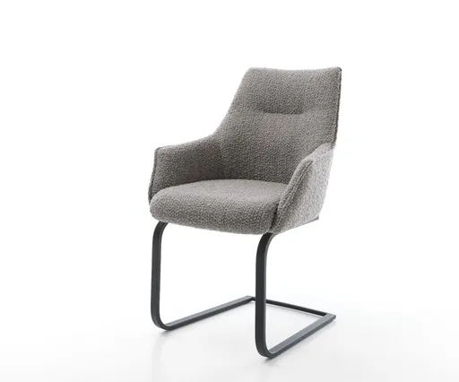 Jídelní židle Alja-Flex s područkami konzolová podnož plochá