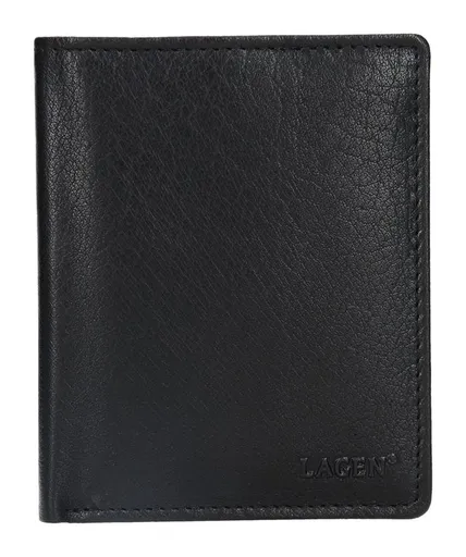 Pánská kožená peněženka Lagen V 2 Black