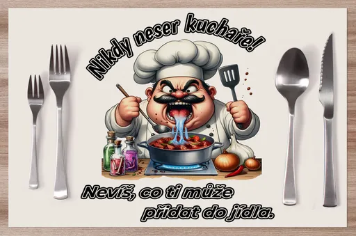 Prostírání Neser kuchaře
