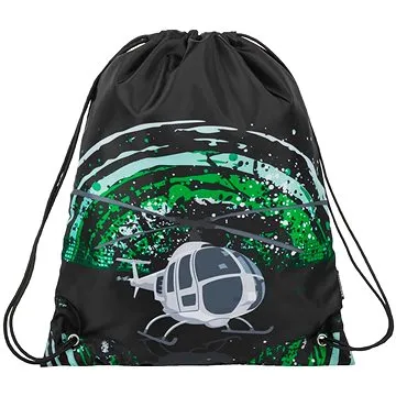 Bagmaster SÁČEK ALFA 9 D školní sáček na přezůvky / tělocvik - vrtulník (8591805009586)