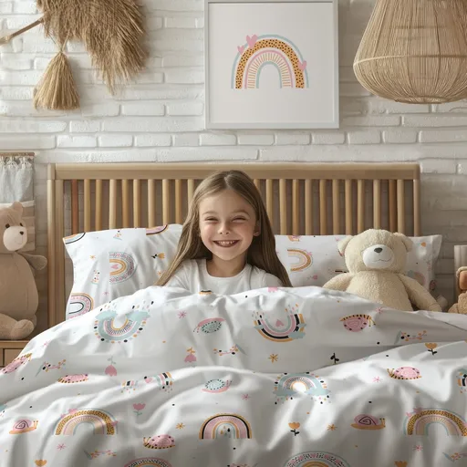 Stanex Bavlněné povlečení Duha, 140 x 200 cm, 70 x 90 cm