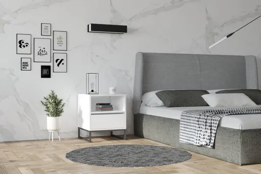 Noční stolek Lindau - White