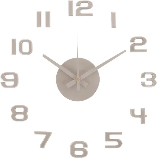 Karlsson Designové nástěnné hodiny s nalepovacími čísly KA6001WG