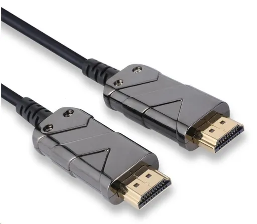 PREMIUMCORD Ultra High Speed HDMI 2.1 optický fiber kabel 8K@60Hz, zlacené 15m