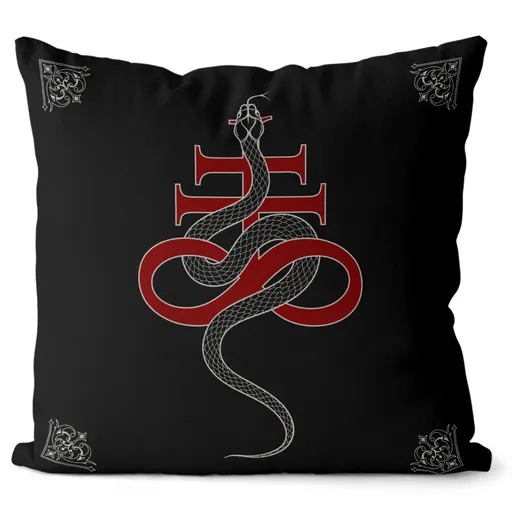 Polštář Gothic snake (Velikost: 55 x 55 cm)