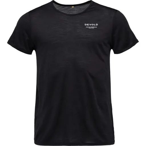 Devold ACTIVE "WORN BY" TEE Pánské triko, černá, velikost