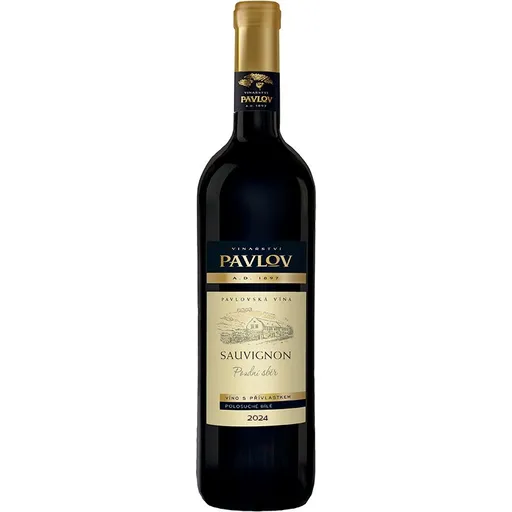 Vinařství Pavlov Sauvignon 2024 pozdní sběr