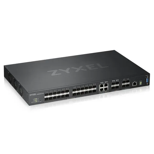 Zyxel CX4800-56F, EU, 48-port 10/25G L3 Aggregation Fiber Switch with 8 100G Uplink (with 2 AC power supply)
