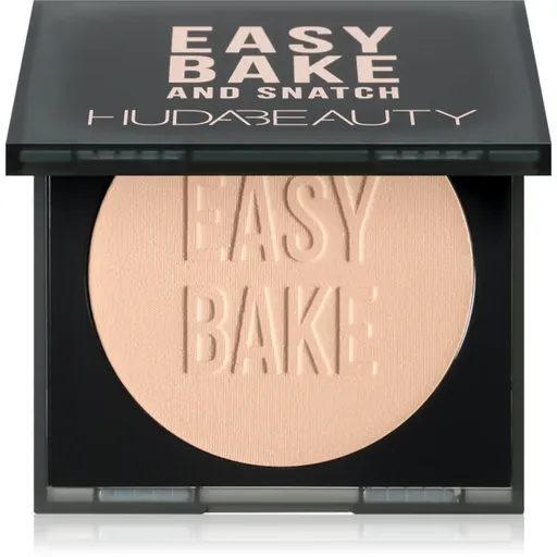 Huda Beauty Easy Bake and Snatch Brightening and Setting Powder fixační pudr pro okamžité rozjasnění odstín Peach 8.5 g