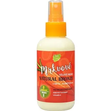 VIVACO Mrkvové tělové mléko Natural bronz 150 ml  (8595635216206)