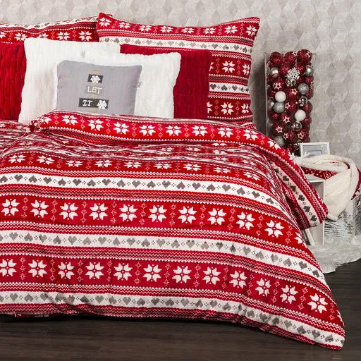 4Home Povlečení mikroflanel Zimní sen, 140 x 200 cm, 70 x 90 cm